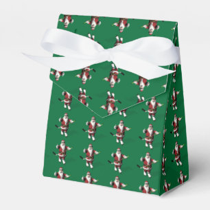 Caja Para Regalos Hockey sobre hielo de Papá Noel
