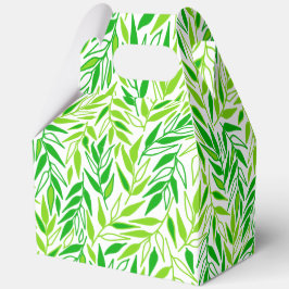 Caja Para Regalos Hojas de peluca.