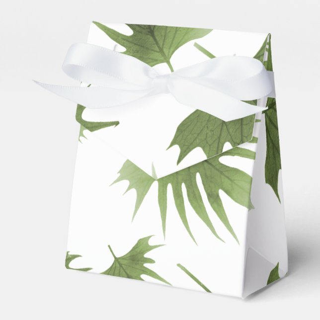 Caja Para Regalos Hojas de Vino Canarias (Front Side)