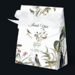 Caja Para Regalos Hojas rústicas de eucalipto verde vintage<br><div class="desc">Un hermoso diseño de caja de favor con hojas de eucalipto rústicas,  vegetación vintage y pájaros. Un diseño elegante ideal para cualquier tema de boda. También están disponibles invitaciones de boda y otros artículos de papelería a juego.</div>