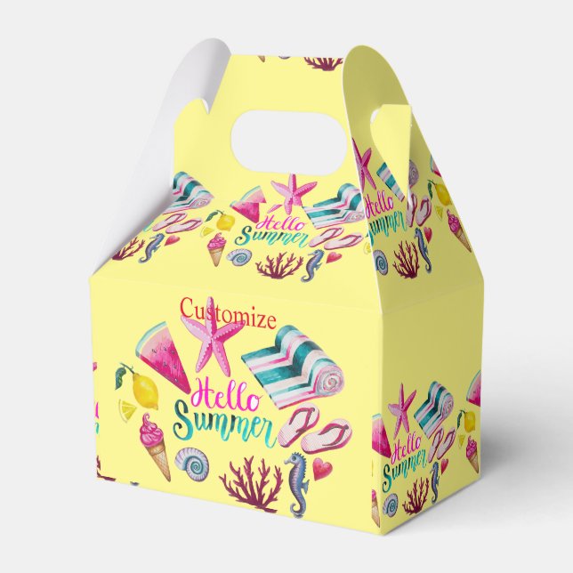 Caja Para Regalos Hola Summer Beach Thunder-Cove (Front Side)
