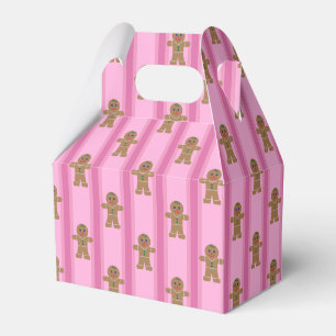 Caja Para Regalos Hombre de jengibre rosa divertido y elegante