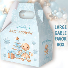 Caja Para Regalos Hombre de pan de jengibre Navidades Baby Shower Gr