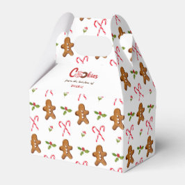 Caja Para Regalos Hombre de pan de jengibre y cacao