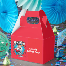 Caja Para Regalos Home Run Boy Baseball Birday Bash