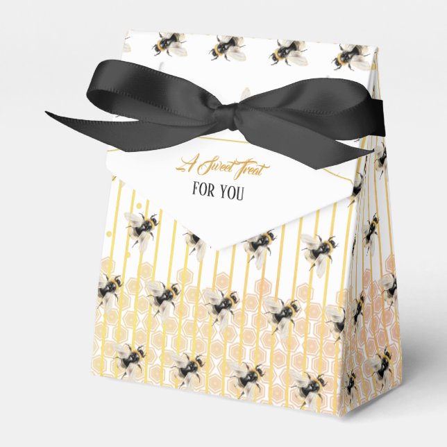 Caja Para Regalos Honey Bee Hive (Front Side)