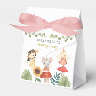 Caja Para Regalos Honor de cumpleaños de hadas encantadas