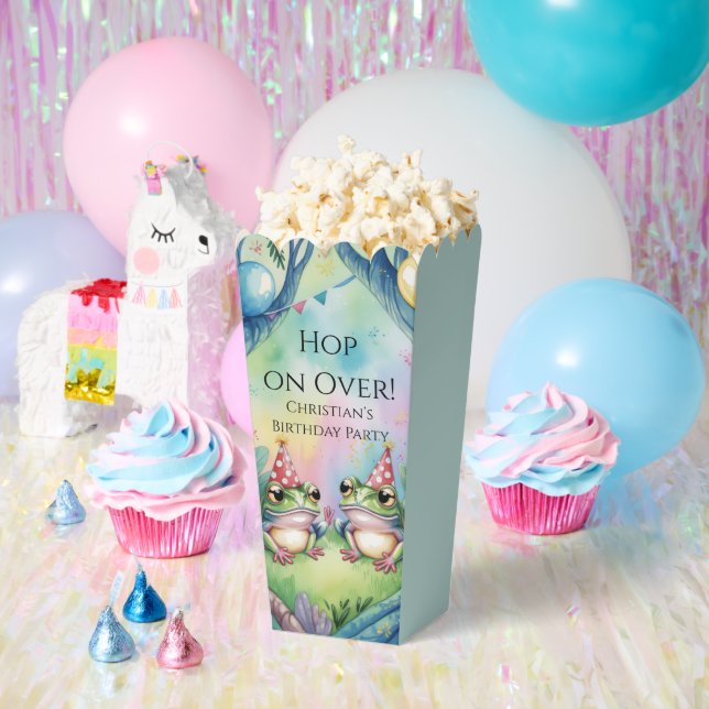 Caja Para Regalos Hop On Over Birthday Party  (Fiesta)
