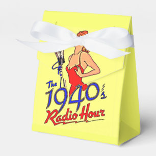 Caja Para Regalos Hora de radio de los años 1940