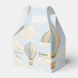 Caja Para Regalos Hot Air Balloon First Birthday Favor Boxes