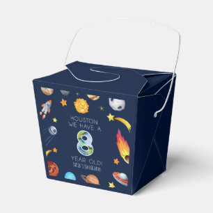Caja Para Regalos Houston Tenemos Una Fiesta De Cumpleaños De 8 Años
