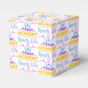 Caja Para Regalos Hoy, momento, vida de chispa