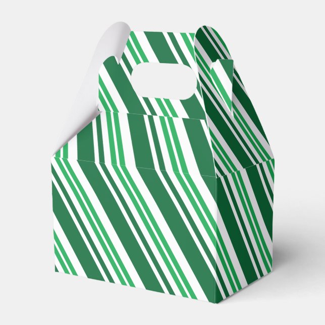 Caja Para Regalos Huella de menta verde (Front Side)