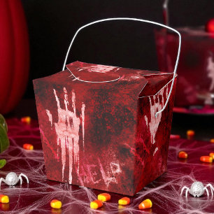 Caja Para Regalos Huella Sangrienta, Fiesta de horror, Asombroso