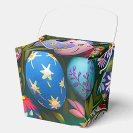 Caja Para Regalos Huevos de Pascua decorados