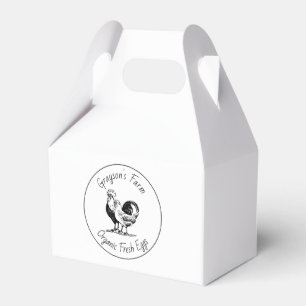 Caja Para Regalos Huevos Frescos Orgánicos de Granja Familiar