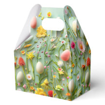 Huevos y flores de Semana Santa