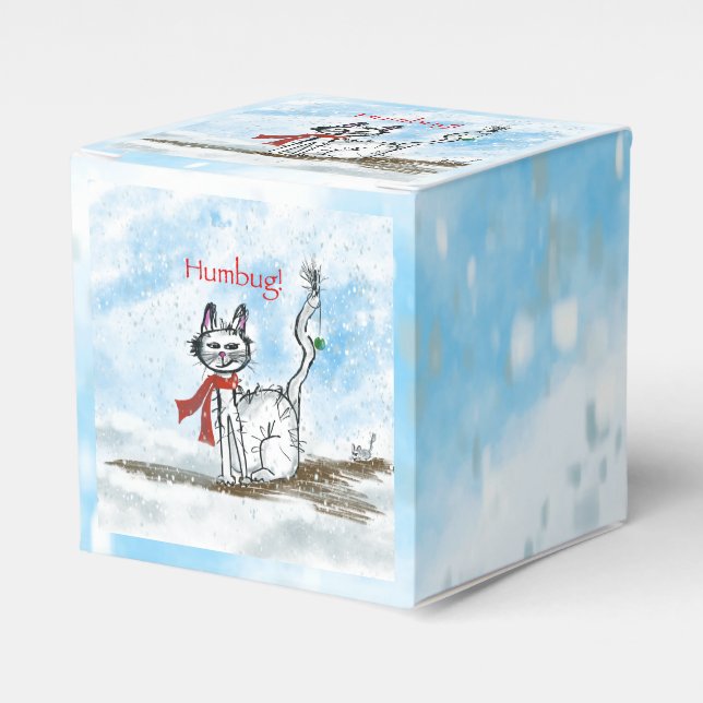 Caja Para Regalos Humbug Kitty Favor Box (Costado Anverso)