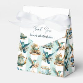 Caja Para Regalos Hummingbird Birthday Tea Fiesta