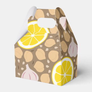 Caja Para Regalos Hummus Favor Box