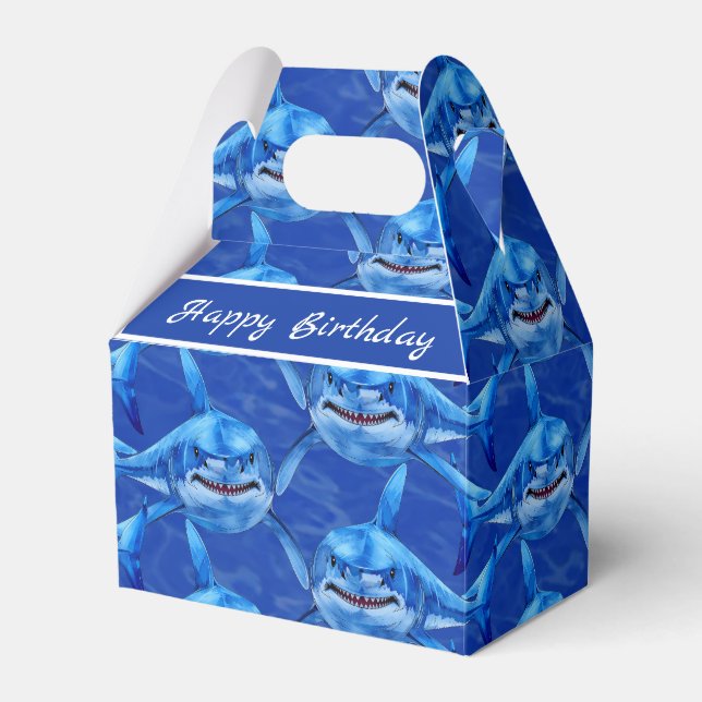Caja Para Regalos Hungry Shark  (Front Side)