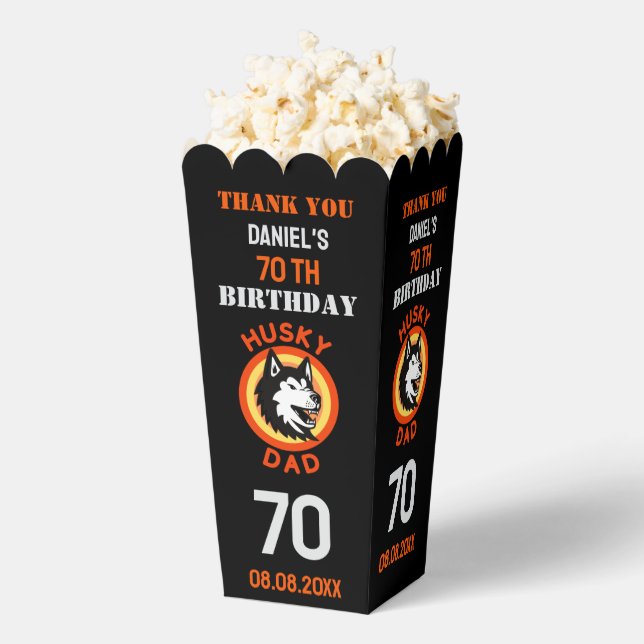Caja Para Regalos Husky Dad, cumpleaños de papá perro (apareció)