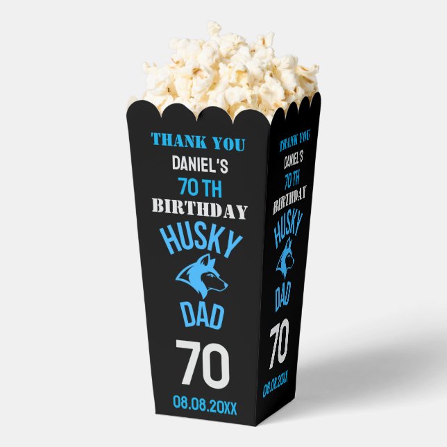 Caja Para Regalos Husky Dad, cumpleaños de papá perro (apareció)
