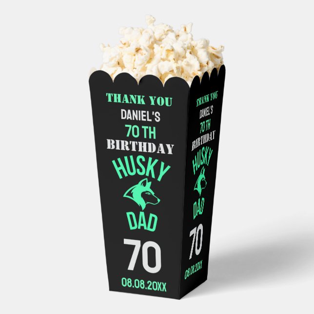 Caja Para Regalos Husky Dad, cumpleaños de papá perro (apareció)