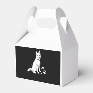 Caja Para Regalos Husky Siberian Husky Sweet White Snow Dog