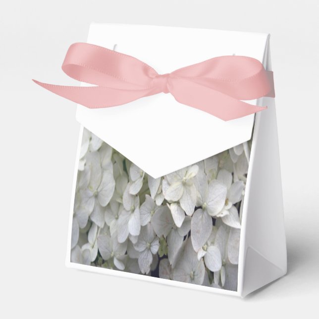 Caja Para Regalos Hydrangea blanca (Front Side)