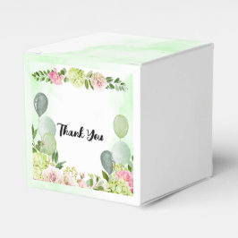 Caja Para Regalos Hydrangea verde Personalizado de globo de salvia f