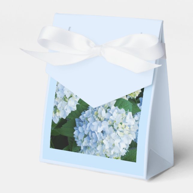 Caja Para Regalos Hydrangeas Wedding Favor Box (Front Side)