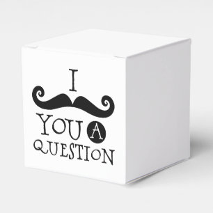 Caja Para Regalos I bigote usted una pregunta