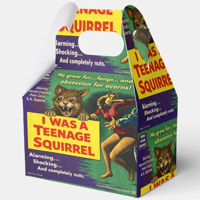 Caja Para Regalos I was a teenage squirrel (Reverso )