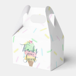 Caja Para Regalos Ice Cream Shower