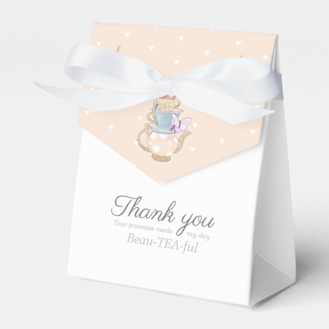 Caja Para Regalos Ideas Fiestas de té por la tarde (Front Side)