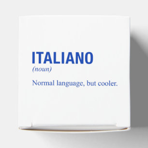 Caja Para Regalos Idioma ITALIANO