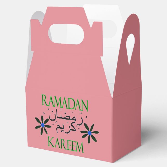 Caja Para Regalos Iftar Ramadan kareem (Abierto)