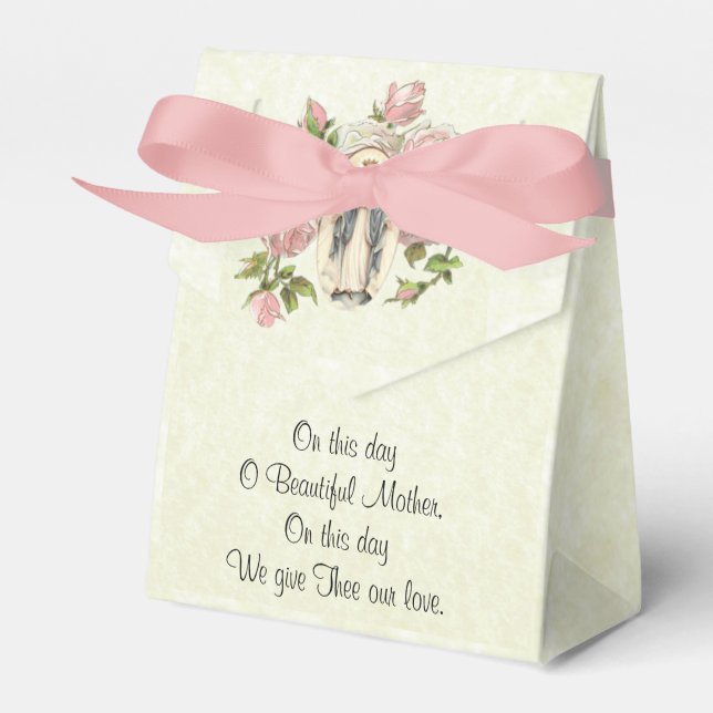 Caja Para Regalos Iglesia Católica Santa María Rosa (Front Side)