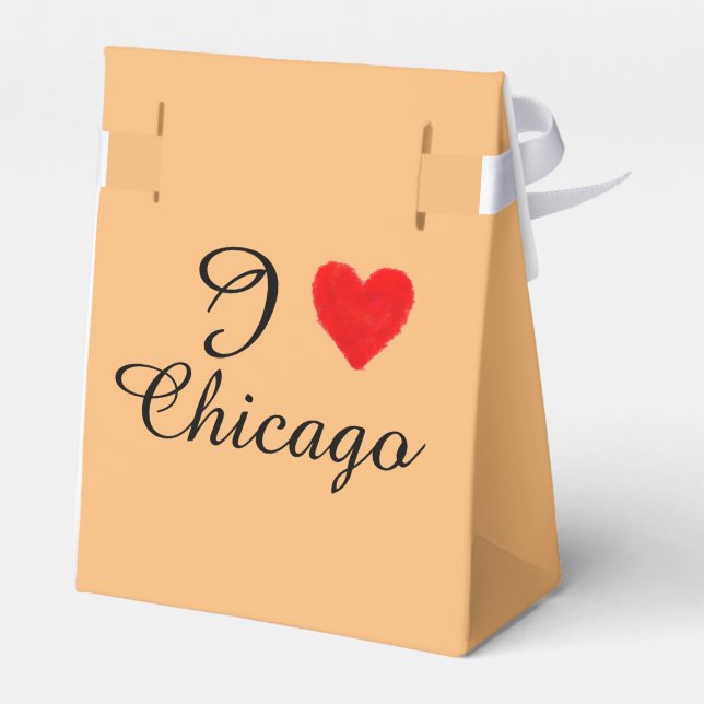 Caja Para Regalos IHEART Chicago (Reverso)