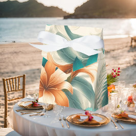 Caja Para Regalos Ilandesidad tropical ligera doblada