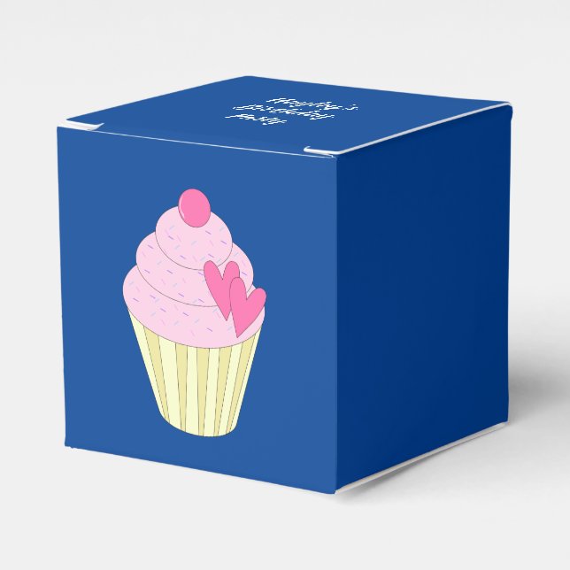 Caja Para Regalos illusima Azul Oscuro (Costado Anverso)