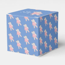 illusima Ballet Hippo Blue Birday Gift Box/