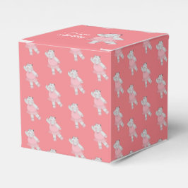 Caja Para Regalos illusima Ballet Hippo Peach Birday Gift Box/