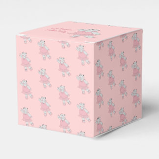 Caja Para Regalos illusima Ballet Hippo Regalo de Cumpleaños Rosa Cl