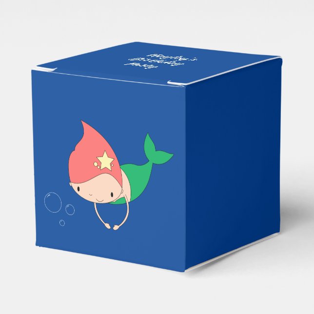 Caja Para Regalos illusima Cotton Candy Mermaid (Costado Anverso)