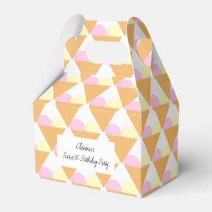 Caja Para Regalos illusima Helado de Fresa en un Cono Dulce 16