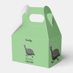 Caja Para Regalos Ilustracion de personalizado de aves divertidos de
