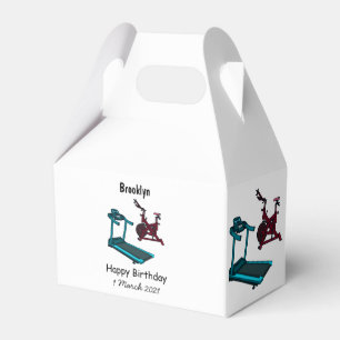 Caja Para Regalos Ilustracion de personalizado de bicicletas de hila