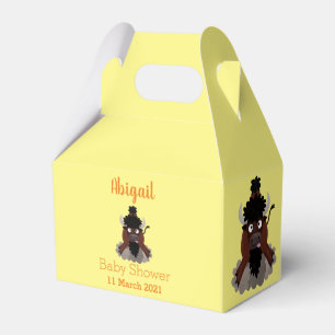 Caja Para Regalos Ilustracion de personalizado de bisontes búfalos d